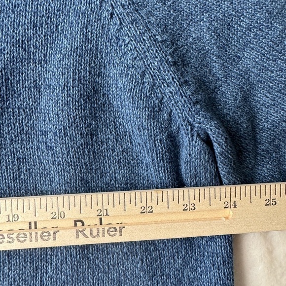 Dockers Quarter Zip Sweater XXL Men’s Cotton Blue Classic Preppy professional - Picture 7 of 14